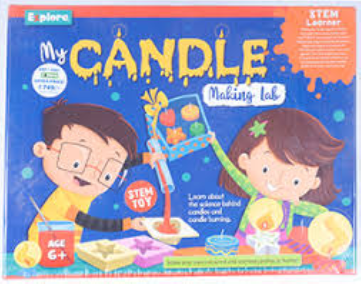 MY CANDLE MAKING LAB LEARNING KIT EXPLORE 13017